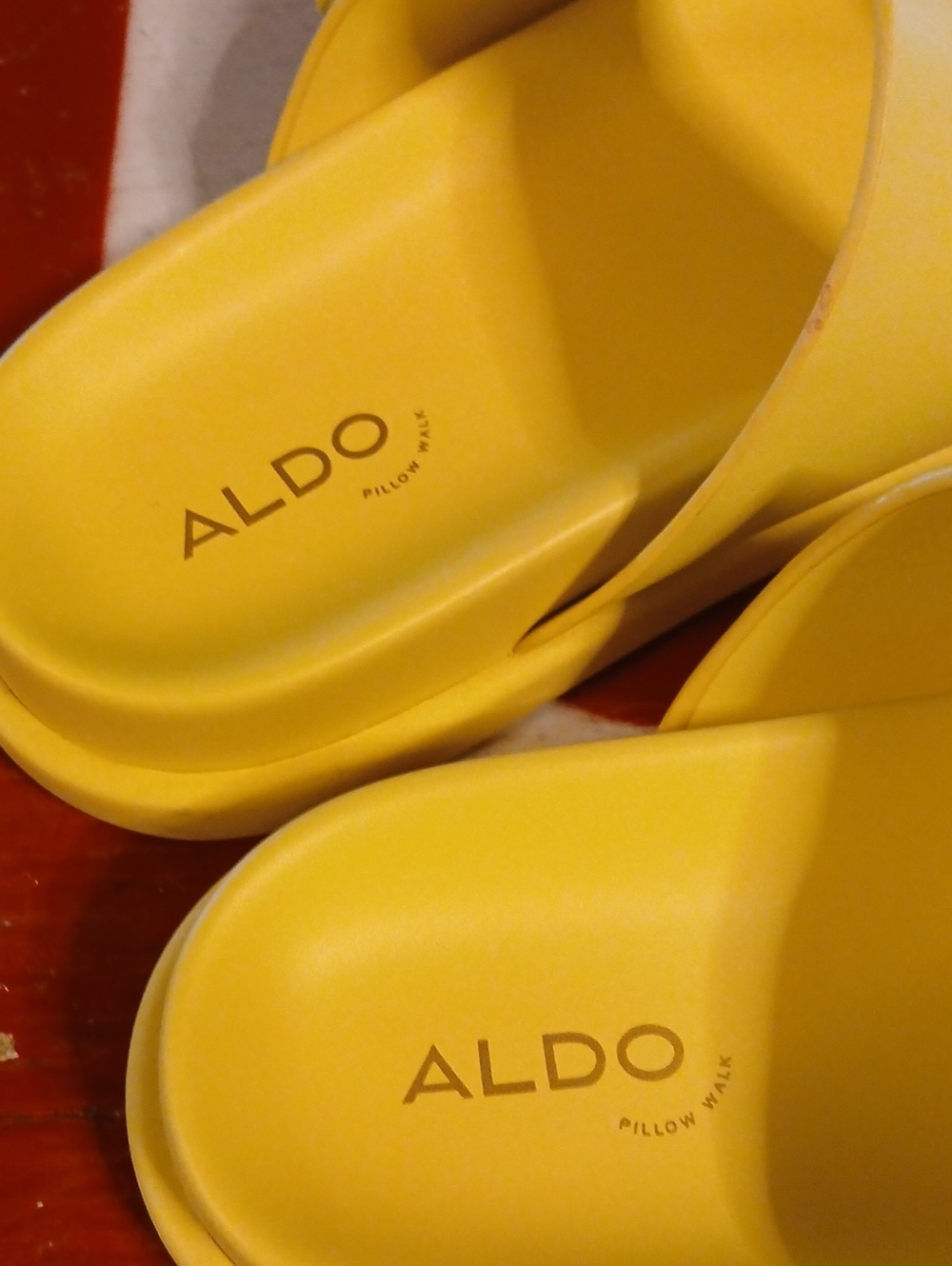 Womens Aldo Size 8.5 Double-Buckle Slide Sandals - Picture 3 of 7